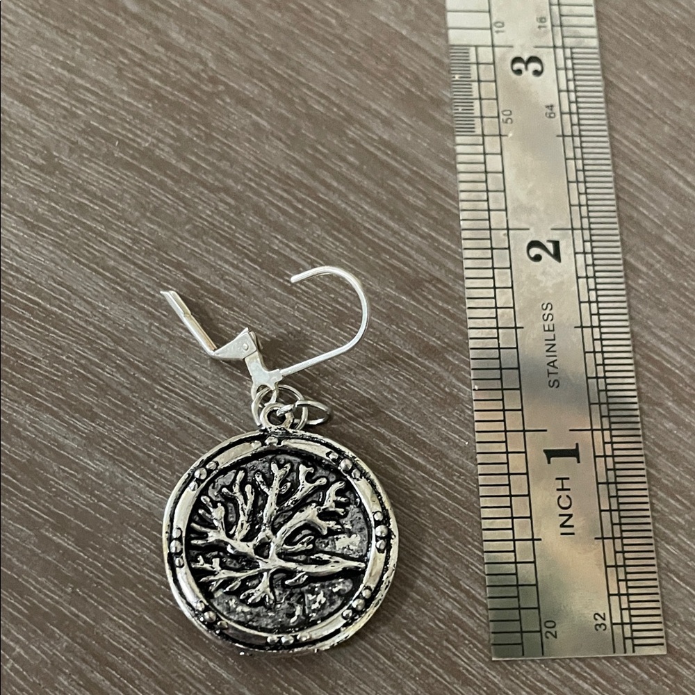 Hand Crafted Silver Earrings - Picture 5 of 6